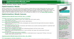 Desktop Screenshot of optimizationweek.com